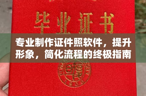 鲁山专业制作证件照软件，提升形象，简化流程的终极指南